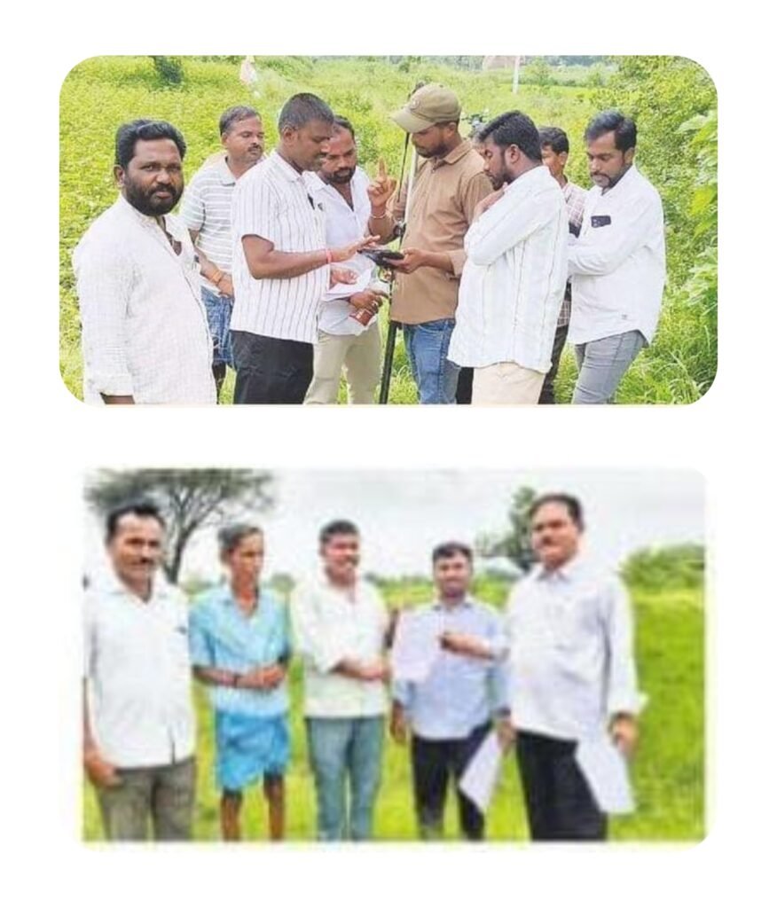 271 సర్వే నంబర్‌లో అధికారుల సర్వే